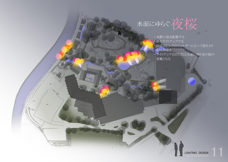 椿山荘庭園照明計画　プロポーザル